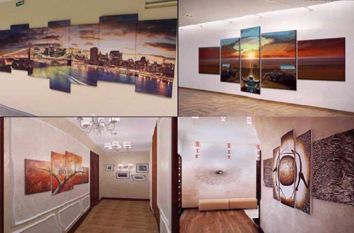 Куда повесить модульную картину фото 434